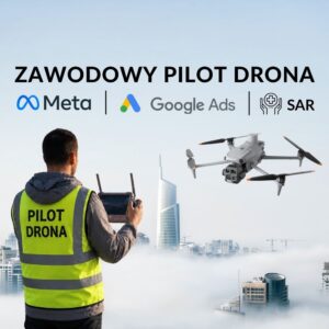Zawodowy Pilot Drona: STS-01 | Wykonywania pomiarów | Inspekcje OZE | SAR | Marketing