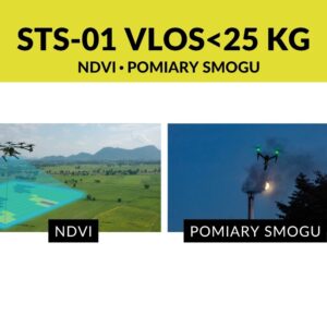 Wykonywanie Ekoinspekcji przy użyciu BSP - STS-02 BVLOS<25kg